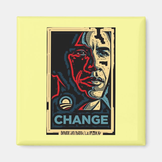 Imán Cambio de Obama (Frente)