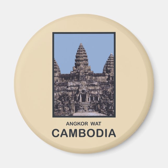 Imán Camboya Angkor Wat (Frente)