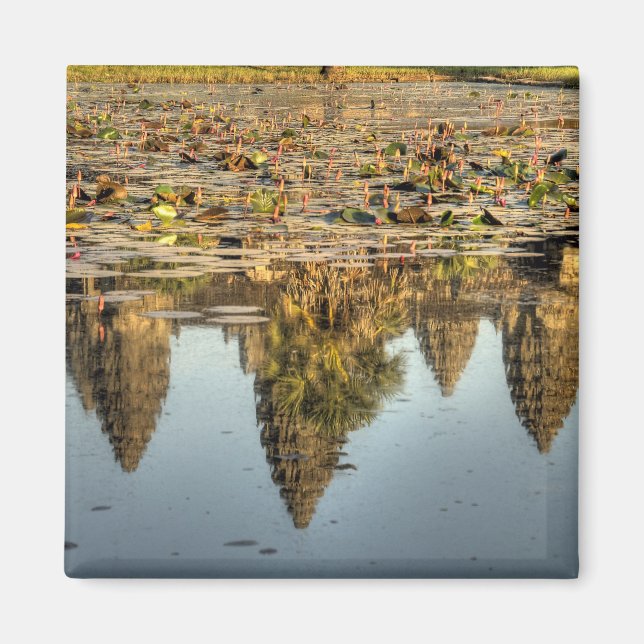 Imán Camboya, Angkor Wat. Reflejo del templo (Frente)