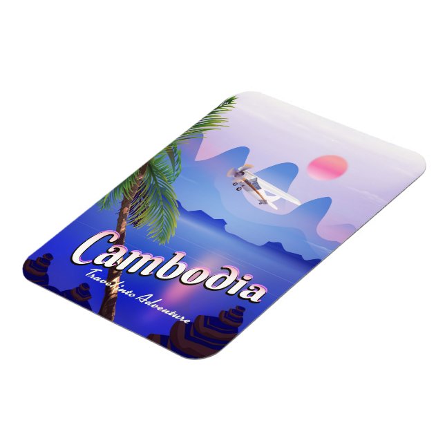 Imán Camboya: 'Viaja a la aventura' (Lado Izquierdo)