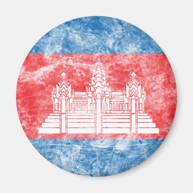 Imán Camboya vintage (Frente)