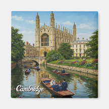 Cambridge University England Travel Punting