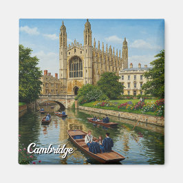 Imán Cambridge University England Travel Punting