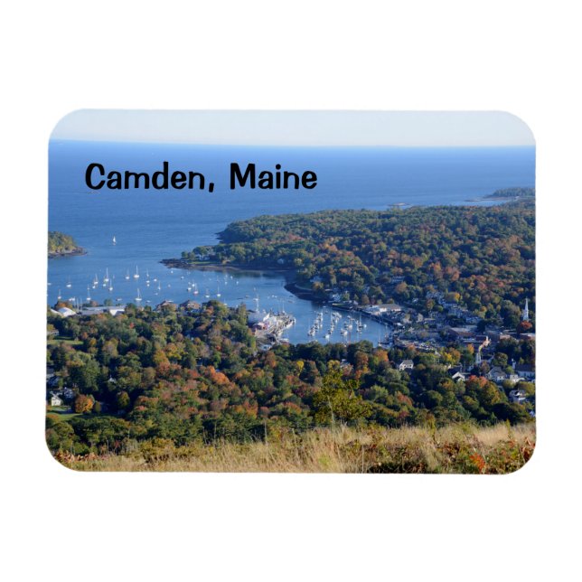 Imán Camden, puerto de Maine (Horizontal)