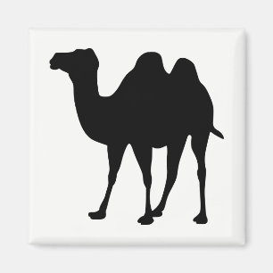 Imán Camel Silhouette