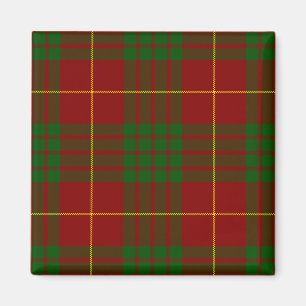 Imán Cameron tartan green