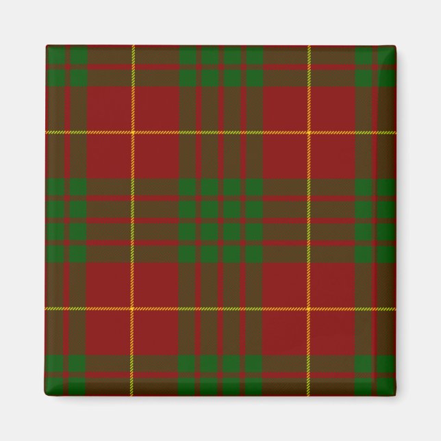 Imán Cameron tartan green (Frente)