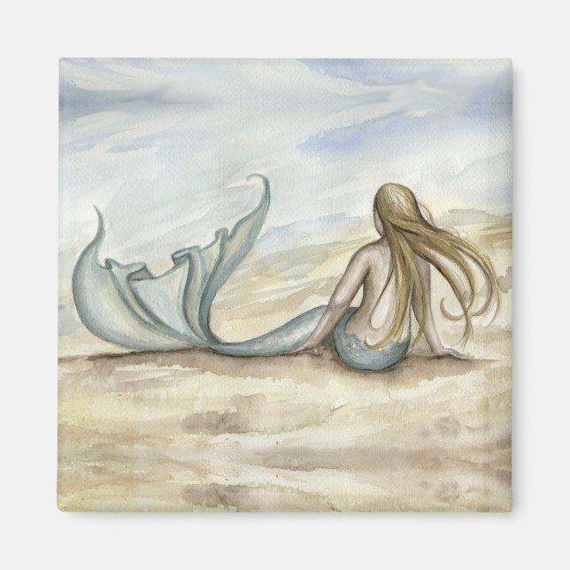 Imán Camille Grimshaw Seaside Mermaid Magnet (Frente)