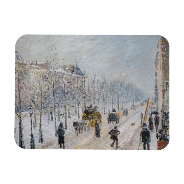 Imán Camille Pissarro - Bulevares Exteriores, Efecto de (Horizontal)