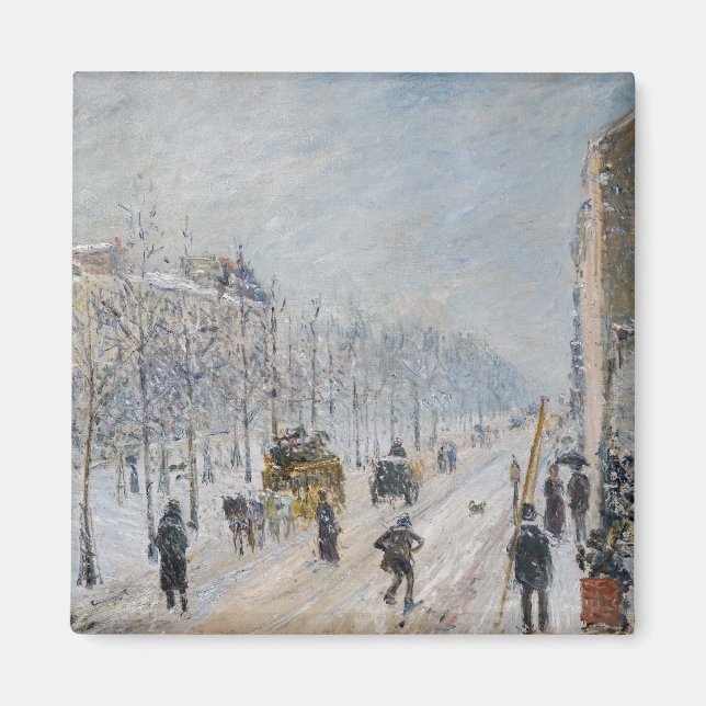 Imán Camille Pissarro - Bulevares Exteriores, Efecto de (Frente)