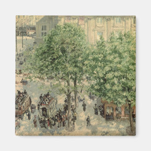Imán Camille Pissarro el Place du Teatro-Francais,