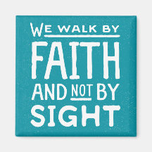 Caminamos por la fe no por Sight Magnet