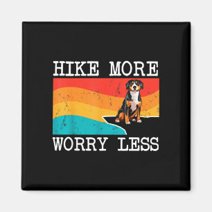 Imán Caminar más preocuparse menos entlebucher mountain