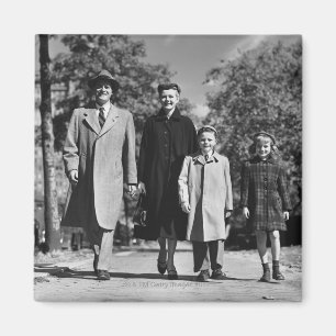 Imán Caminata familiar