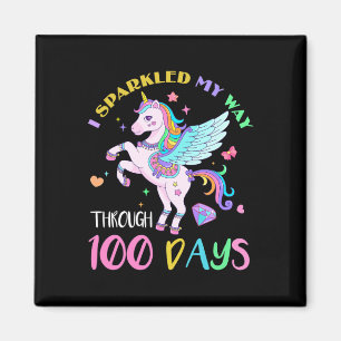 Imán Caminé A Lo Largo De 100 Días En La Escuela Unico