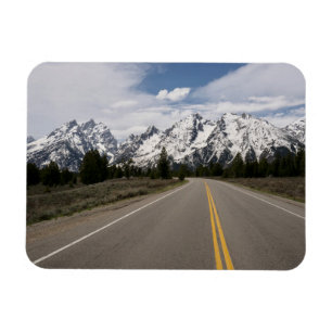 Imán Camino a la cordillera de Teton