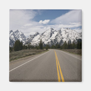 Imán Camino a la cordillera de Teton