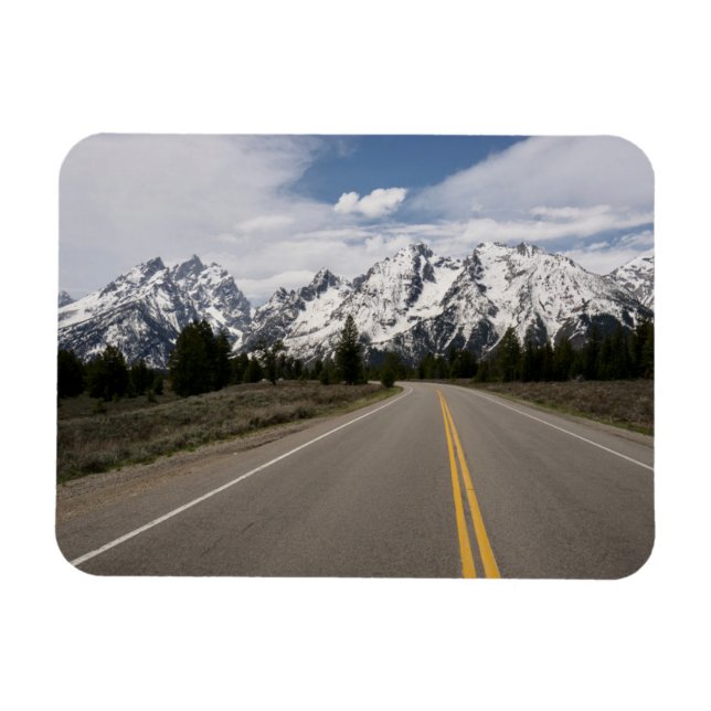 Imán Camino a la cordillera del Teton (Horizontal)