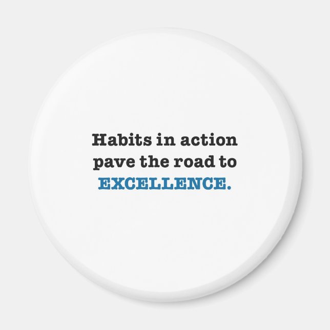 Imán Camino a la exelencia (Frente)