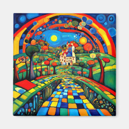 Imán Camino al Castillo de Cuentos de Hadas