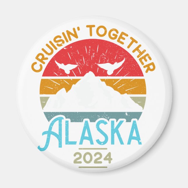 Imán Camino Alaska 20 para familiares y grupos similare (Frente)