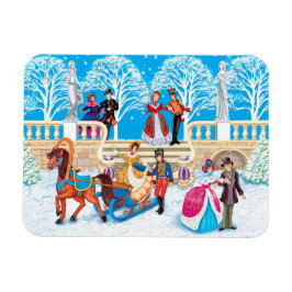 Imán Camino de invierno