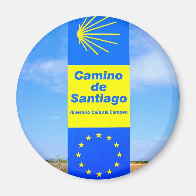 Imán Camino de Santiago (Frente)