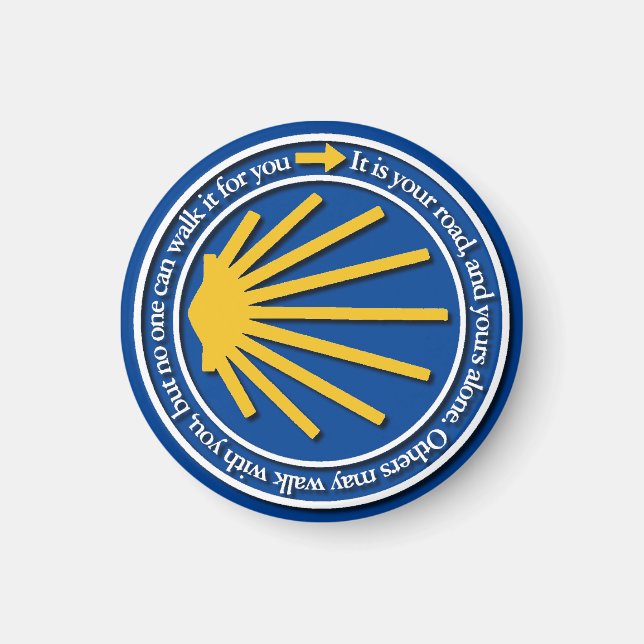 Imán Camino de Santiago (Frente)