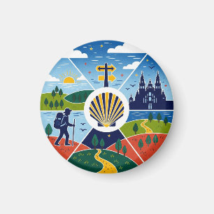 Imán Camino de Santiago