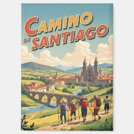 Imán Camino de Santiago