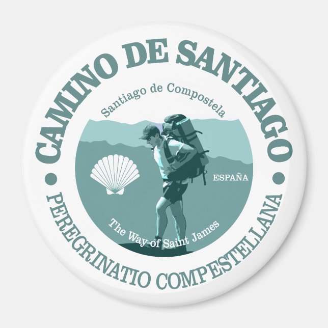 Imán Camino de Santiago (Frente)