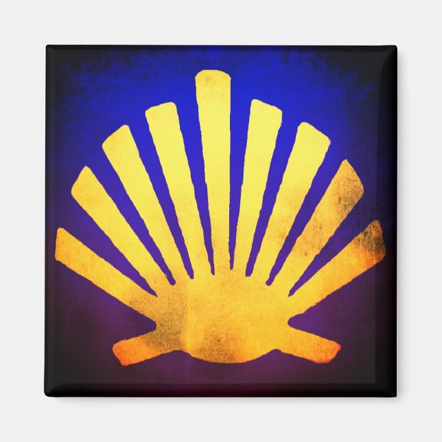 Imán Camino de Santiago El camino de san James 0248 (Frente)