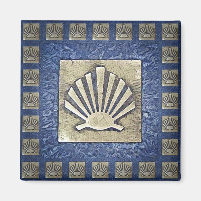 Imán Camino de Santiago El camino de st James 0031 (Frente)