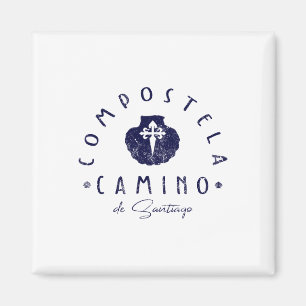 Imán Camino De Santiago España Concha De Santiago Est J