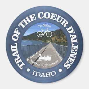 Imán Camino del Coeur d'Alene (ciclismo c)