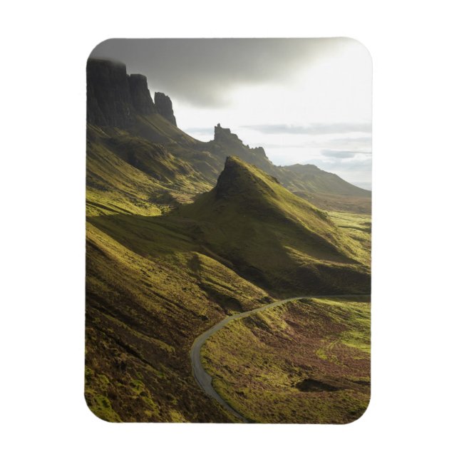 Imán Camino que sube al Quiraing, Isla de Skye, (Vertical)