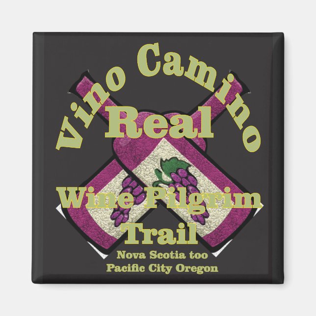 Imán Camino Real de Peregrinación (Frente)