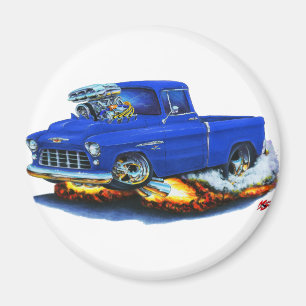 Imán Camión 1955 del azul de la recogida de Chevy