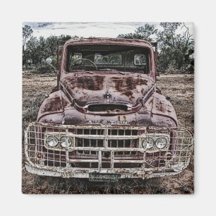 Imán Camión Antiguo Austin