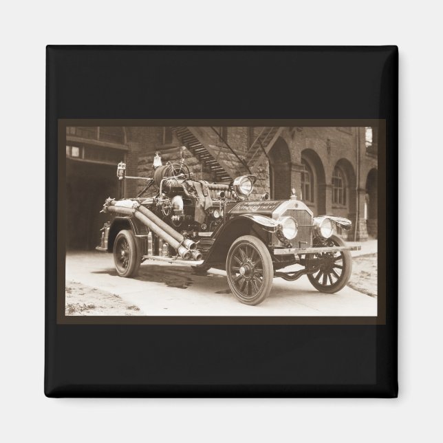 Imán Camión de bomberos La France 1924 (Frente)