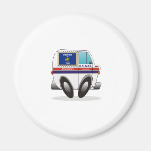 Imán Camión de correo WISCONSIN