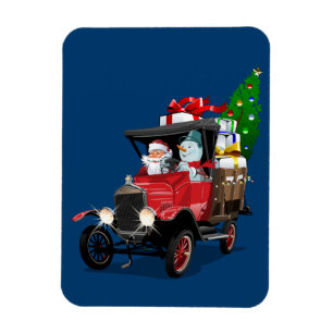 Imán Camión de Navidades personalizados