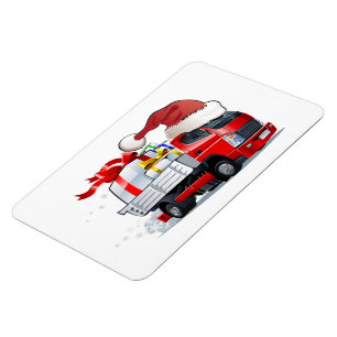 Imán Camión de Navidades personalizados