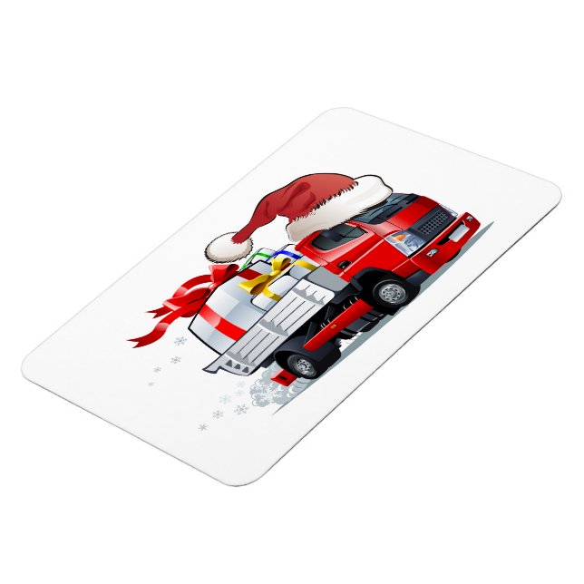 Imán Camión de Navidades personalizados (Lado Izquierdo)