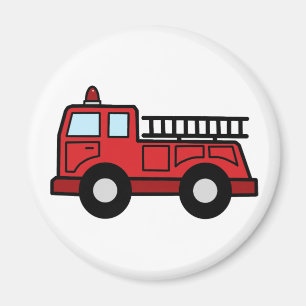 Imán Camión del vehículo de la emergencia del Firetruck