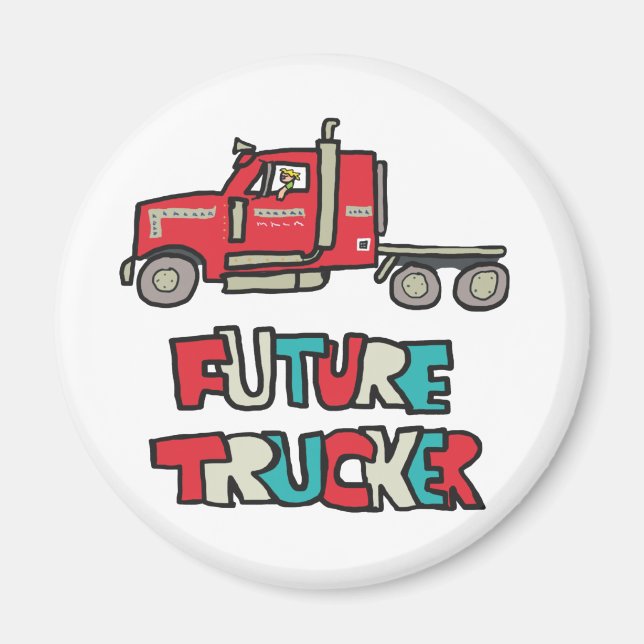 Imán Camión futuro (Frente)