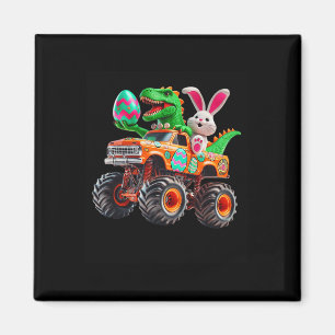 Imán Camión Monstruo Pascua Bunny T-rex Dino Divertido 