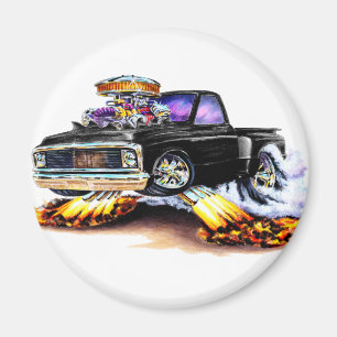 Imán Camión negro 1970-72 de Chevy C10