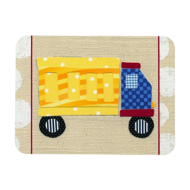 Imán Camión volcado para niños de Chariklia Zarris (Horizontal)
