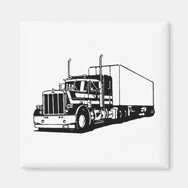 Imán Camión y camioneta seca (Frente)